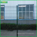 Factory price cheap and fine 75x100mm mesh size curvy welded wire mesh fence